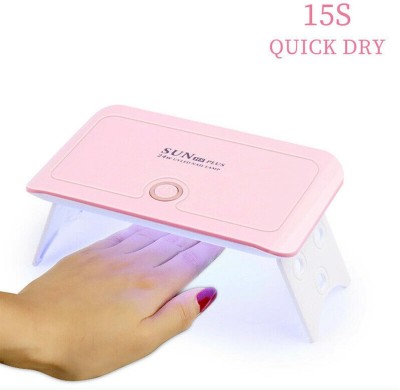 Ritzkart UV LED nail dryer, 24 W Mini Gel nail Curing lamp Portable Curing light for Gel Nail Polish Nail Polish Dryer(UV Power 24 W)