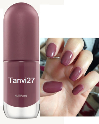 tanvi27 Nail Lacquer Quick Dry Long Lasting Sweet plum Nail Polish Sweet plum