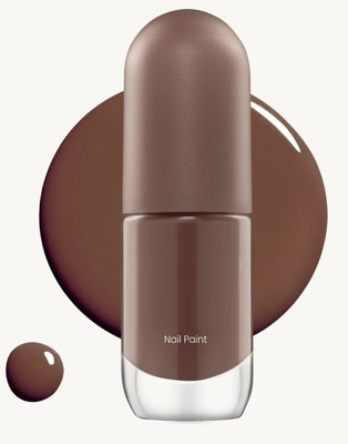 AFARAXIA New Matte nail paint lightwet and quick dry Coffee brown