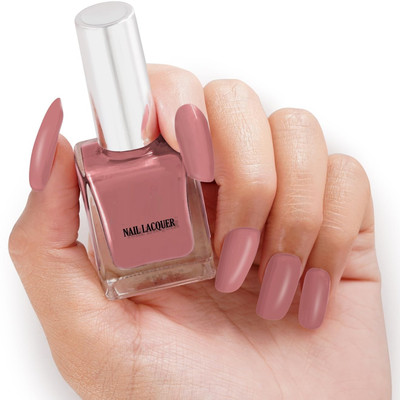 FLORERO Quick Drying Long And Lasting Highly Shining Nail Polish Pink