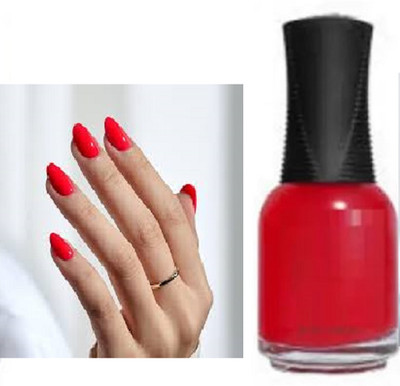 Luipui trending matte red color nail polish pack of 1 red