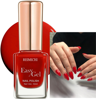 REIMICHI Perfect Glossy Finish Quick-dry glossy Red nail Paint Red