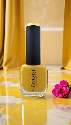 ZEAUTY BEAUTY CARE Yellow Matte Nail Lacquer, Chip Resisting, Long Lasting & Quick Dry Nail Polish Yellow