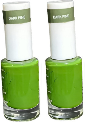 Luipui DARK PINE NAIL COLOR POLISH PACK OF 2 DARK PINE(Pack of 2)