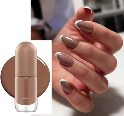 REIMICHI Smooth Application Long Lasting Nail Polish | Vibrant Color BROWN