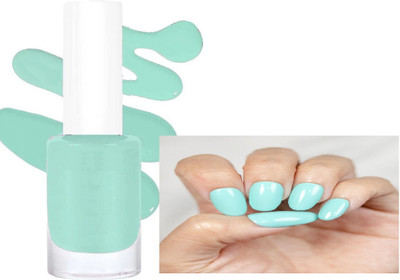 Luipui SKY BLUE COLOR NAIL PAINT PACK OF 1 SKY BLUE