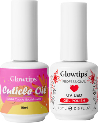 Palmskin Professional UV Gel Nail Polish,Glossy Oil free and Red gel nail polish 15ML transperant(Pack of 3)