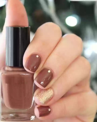 GFSU - GO FOR SOMETHING UNIQUE Nail Polish 9.8ML, Long Lasting,Quick Dry & Cruelty-Free Nail Paint BROWN