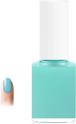 HUZURLU Pigmented Neon Long Stay Unique Dull Matte Finish Nail Polish BEAUTY BLUE
