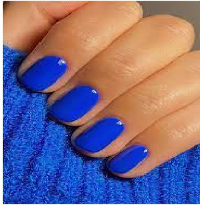 Luipui blue nail paint pretty ladies for cute nails pack of 1 blue
