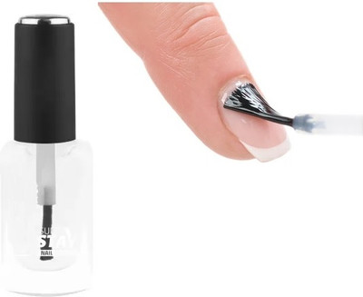 Yuency high glossy super base top coal nail polish transparent