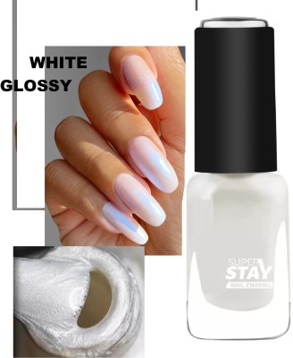 Yuency 3D Unique Dull Matte White Nail Paint MATTE WHITE PEARL