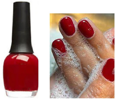Luipui red matte finish red nail paint pack of 1 waterproof and awesome red