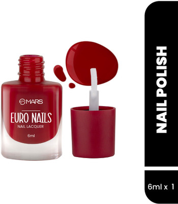 MARS EURO Nail Lacquer | Glossy Gel Finish | Long Lasting | Chip Free | Quick Drying Shade-21