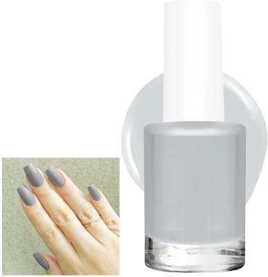 ADJD Nail paint for glossy nails look Grey Grey