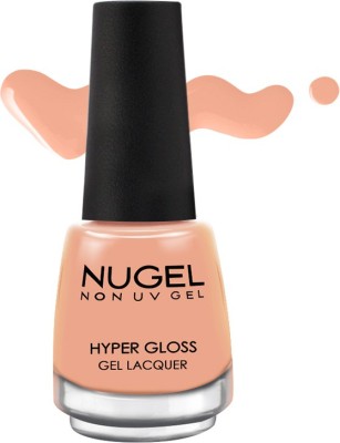 nugel FLORIDA ORANGE - 154 Non Uv Gel Hyper Gloss Nail Enamel FLORIDA ORANGE - 154