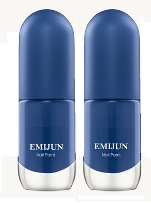 Emijun toxins Nail Polish for Women royal blue