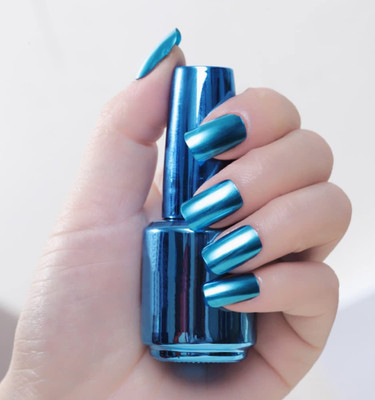 WOONGMI New Nail Polish | Long lasting, Quick Dry Paint With Chip Resistant Blue