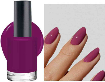 THTC Glossy Gel Finish | Rich Pigmentation nail polish dark magenta