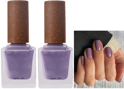 tanvi27 Combo High Shine Gloss Nail Polish Warm mauve finish paint Warm mauve