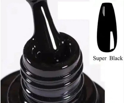 AFARAXIA Gel Intense Nail Paint Black black
