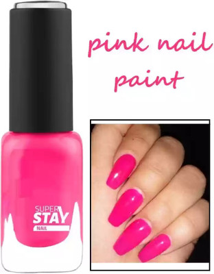 HUZURLU Best Shine Pigmented & Long Stay Unique Nail Polish deep blush