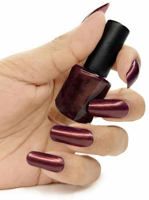 GULGLOW99 Metallic Nail Enamel Chip Resistant |Quick Dry |Long-Lasting COPPER METALLIC