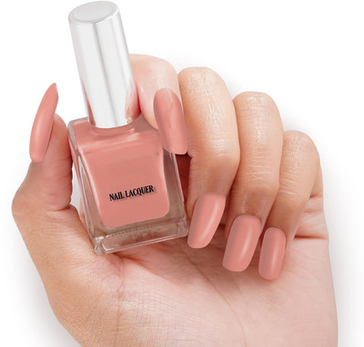 FLORERO New Quick Drying Long Lasting High Shine Nail Polish Light Brown
