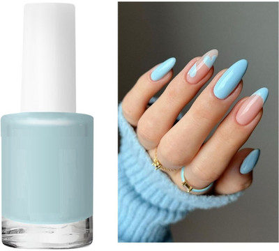 GABBU Shine Long Lasting Nail Paint dusky sky blue