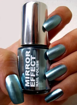 GABBU Metallic Nail Polish Mirror Effect Chrome Nail Polish SKY Blue