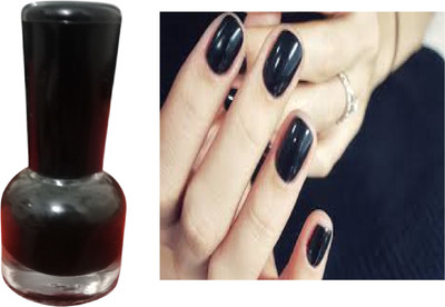 Luipui trending black nail polish pack of 1 black