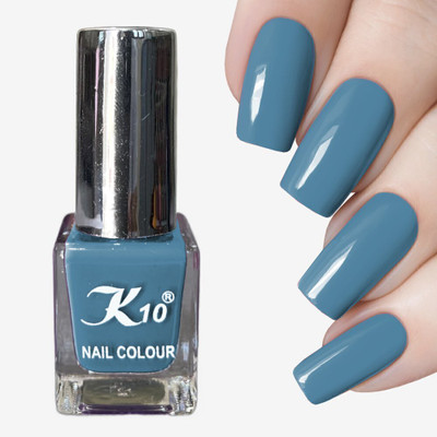 K10 Quick dry Long lasting Matte Nail Polish 12ML Blue