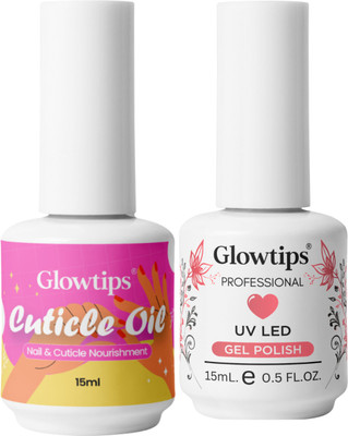 Palmskin Professional UV Gel Nail Polish,Glossy Oil free Baby pink gel nail polish 15ML transperant(Pack of 3)