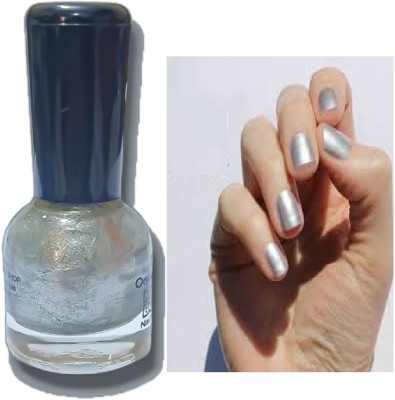 Luipui BEST LATEST SILVER NAIL POLISH PACK OF 1 SILVER