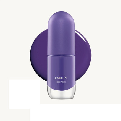 Emijun Chip Free Nail Polish for Women berry berry purple