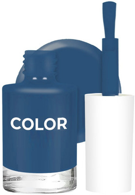 Latixmat Nail Polish Long Lasting Smooth Finish Nail Enamel Deep Blue