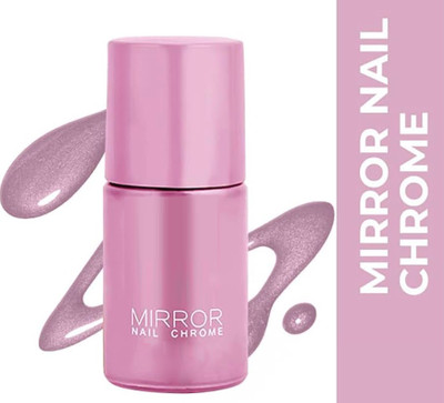 GABBU Mirror Nail Chorme, Nail Polish metallic baby pink