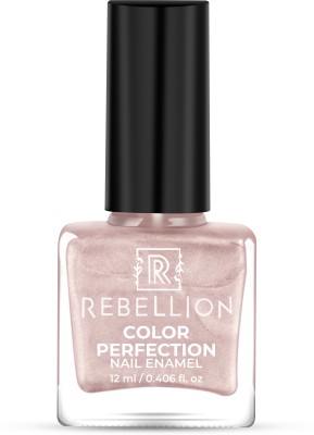 Rebellion Color Perfection Nail Enamel - 12ml | Light Peach - Pink Obsession PR03 Pink Obsession