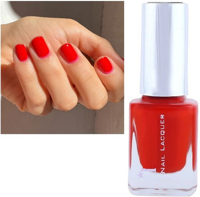 Arcanuy Nail Polish Long Lasting Quick Drying Red Red RED