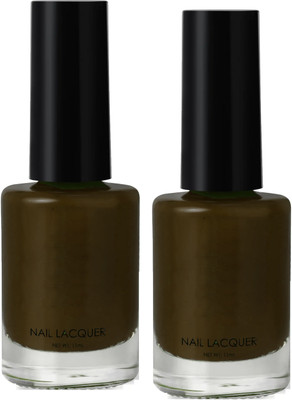 tanvi27 Combo Nail Paint Shiny Smooth Long Lasting Tree green Nail Polish Tree green