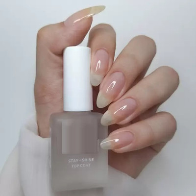 GFSU - GO FOR SOMETHING UNIQUE Transparent Nail Polish Special Care For Thin, Soft And Weak Nails Transparent