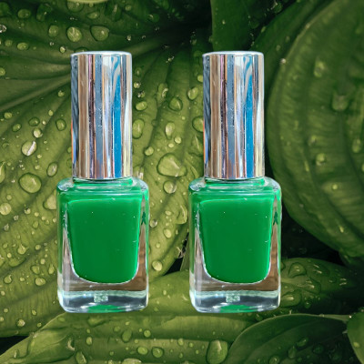 Luipui MATTE GEEN NAIL POLISH PACK OF-2 GREEN(Pack of 2)