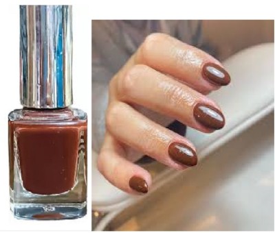 Luipui brown matte nail polish trending best long lasting pack of 1 BROWN