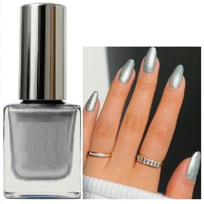 GFSU - GO FOR SOMETHING UNIQUE Long Lasting Highly Pigmented Nail Polish Silver
