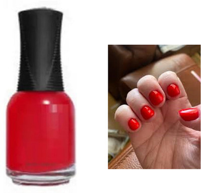 Luipui amazing red matte finish nail polish pack of 1 red