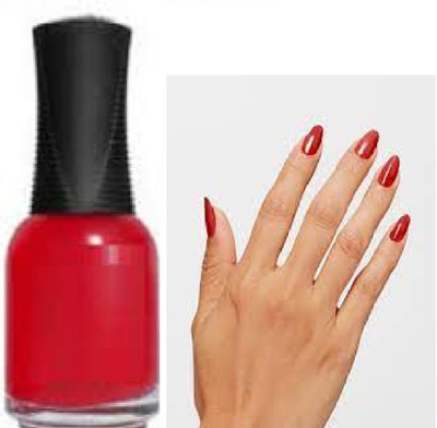 Luipui waterproof everlasting red matte nail paint pack of 1 red