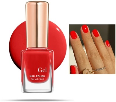 YAWI Quick-dry, Super-stay, Intense Colour Fade-proof Gel Nail Polish Candy Apple Red