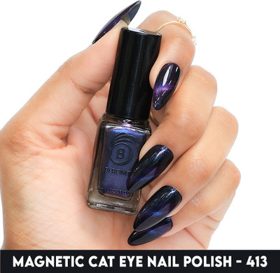 BEROMT MAGNETIC CAT EYE NAIL POLISH - BNP413 Pink to Blue