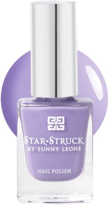 Star Struck By Sunny Leone Nail Polish Glossy Finish (8ml) Lavender