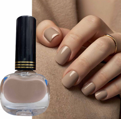 GABBU Quick Dry Long Lasting | No Chip Formula | High Shine Nail Polish Chocolate Brown
